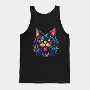 Maine Coon Smiling Tank Top